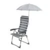 Bo-Camp Stoelparasol Universeel Ø 106cm Grijs