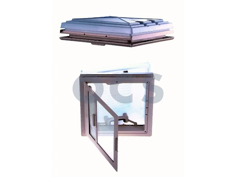 MPK Dakluik 40x40 Wit Kader+Combirollo