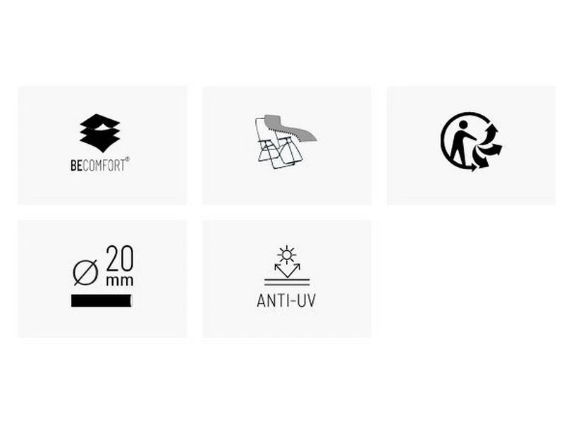 Lafuma Relaxstoel Evolution Becomfort Dark Grey 8902 - Image 6