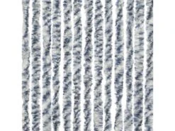 Travellife Chenille Rain Grijs/blauw 56x185cm