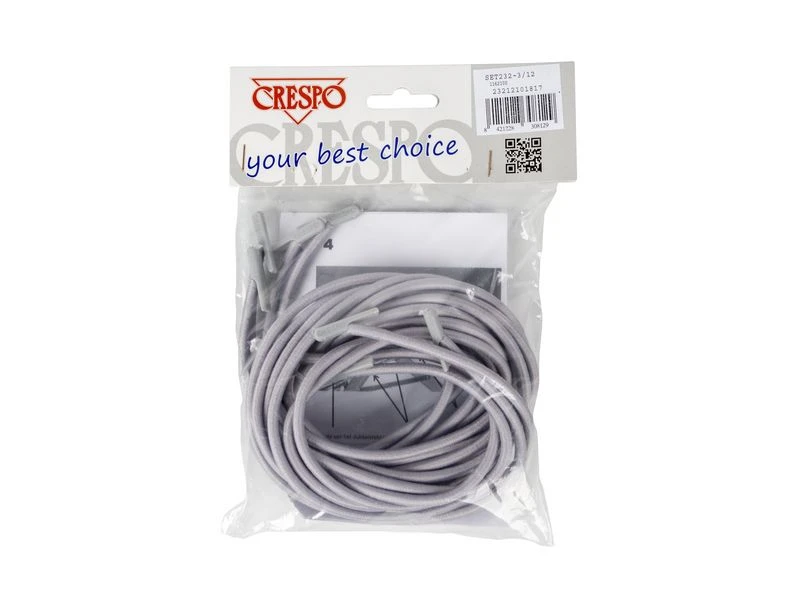 Crespo Elastiek Relaxstoelen 2x Kort 2x Lang Grijs - Image 2