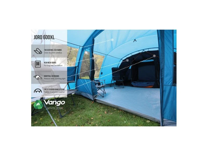 Vango Tunneltent Joro 600 Xl - Afbeelding 6