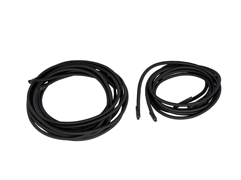 Crespo Elastiek Relaxstoelen 2x Kort 2x Lang Zwart