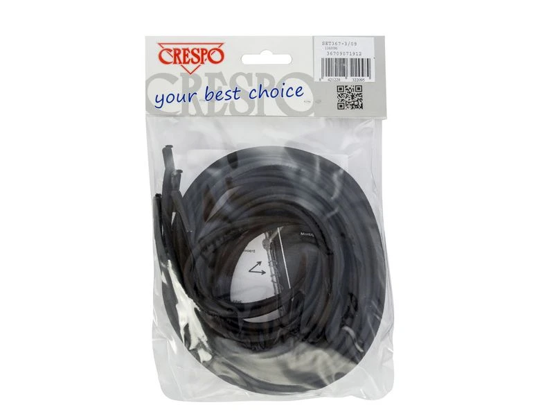 Crespo Elastiek Ligbedden 4 Stuks Zwart - Image 3