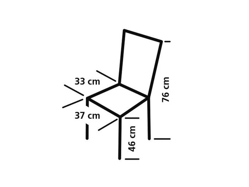 Eurotrail Vouwkrukje+Rugleuning Escabeau Staal Grijs - Image 4