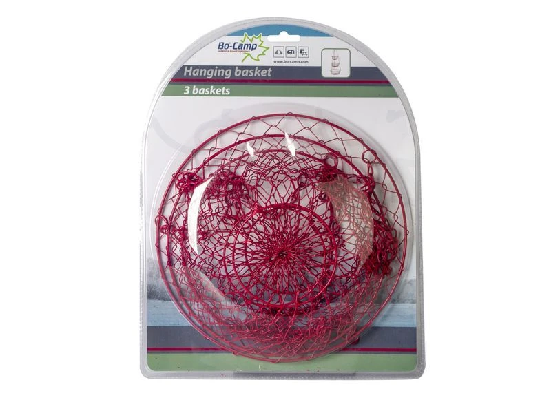 Bo-Camp - Hangmandjes - 3-Laags - Opvouwbaar - Metaal - Image 4