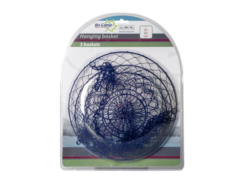 Bo-Camp - Hangmandjes - 3-Laags - Opvouwbaar - Metaal - Image 5