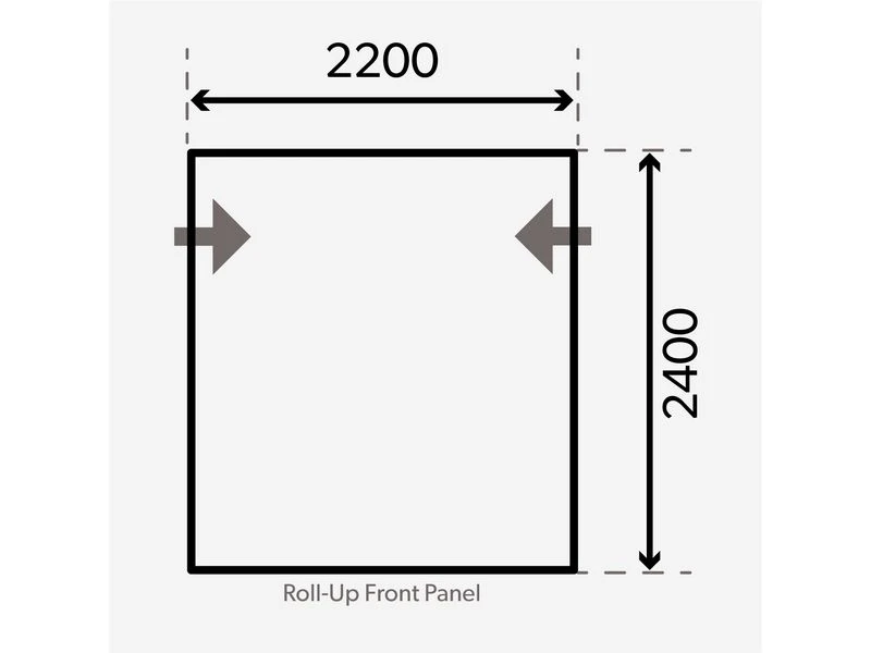 Kampa Dometic Opblaasbare Voortent Leggera Air 220 S - Image 2