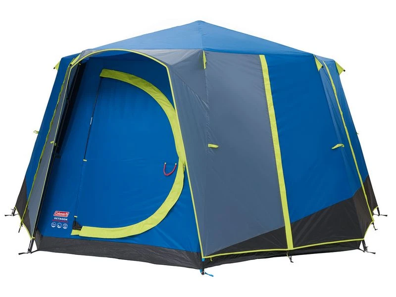 Coleman Familie Tent Octagon Blue-lime - Image 2