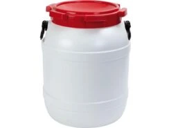 Waterkluis Vat 68 Liter Water En Luchtdicht Wit/rood