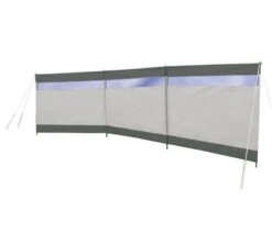 Bo Camp Windscherm Solid Met Raam