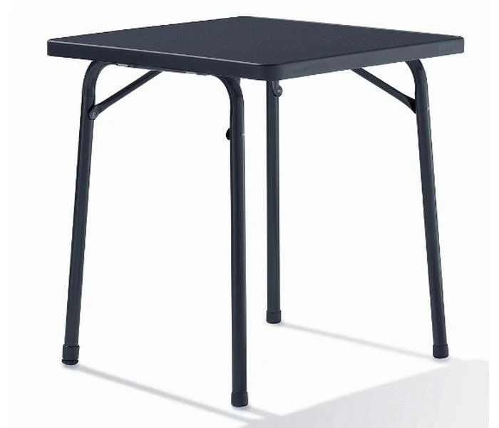 Sieger (camping) Tafel 70 X 70 Cm D.grijs Leisteen Decor.