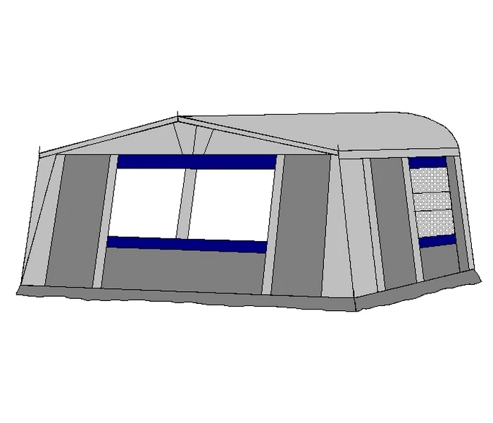 Te Velde Voortent De Vaart Standaard 240 Cm