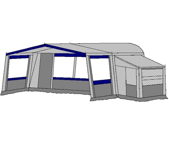 Te Velde Voortent De Vaart Standaard 240 Cm - Image 3